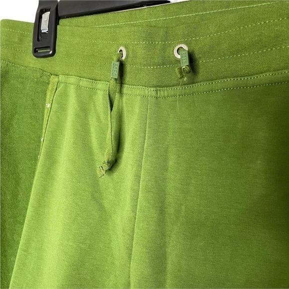 NWOT bcbgmaxazria green pants Rhinestone bedazzled Y2K Vintage Large - Picture 6 of 7